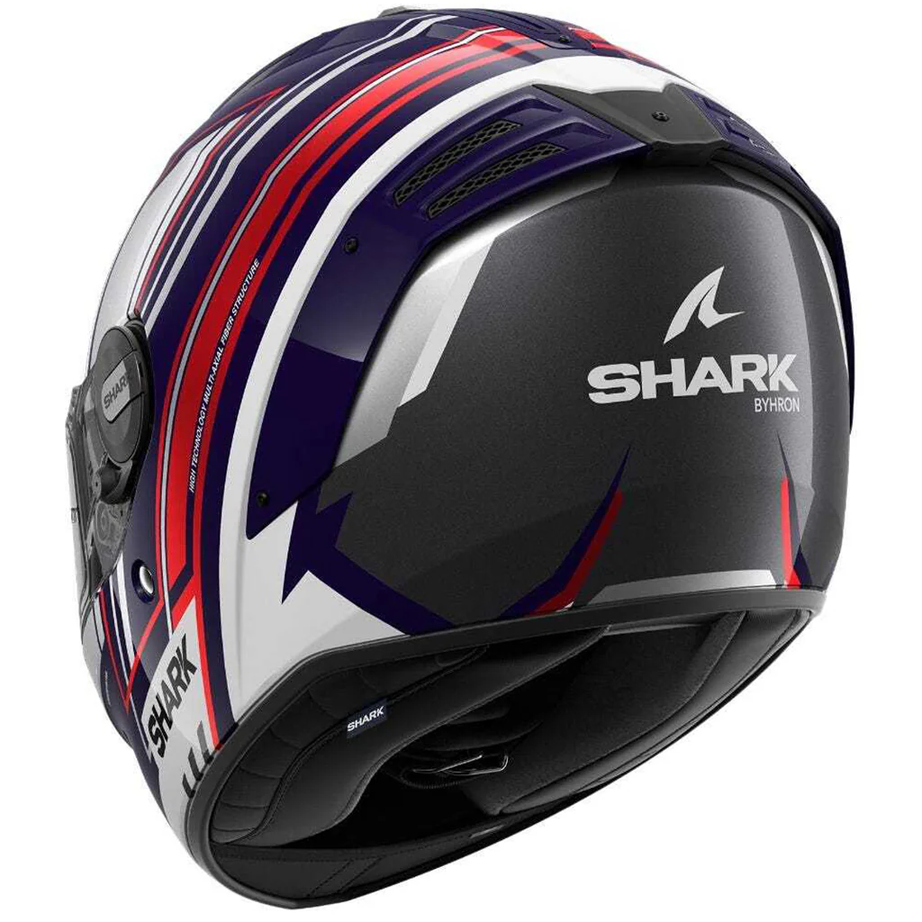 Shark - Spartan RS Byhron Blue/White/Chrome Helmet - Image 2