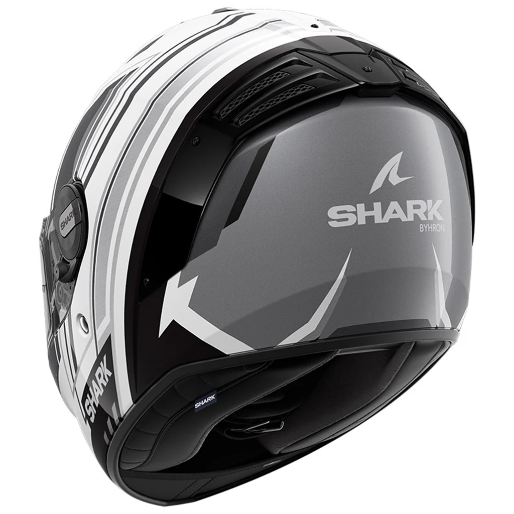 Shark - Spartan RS Byhron White/Black/Chrome Helmet - Image 3