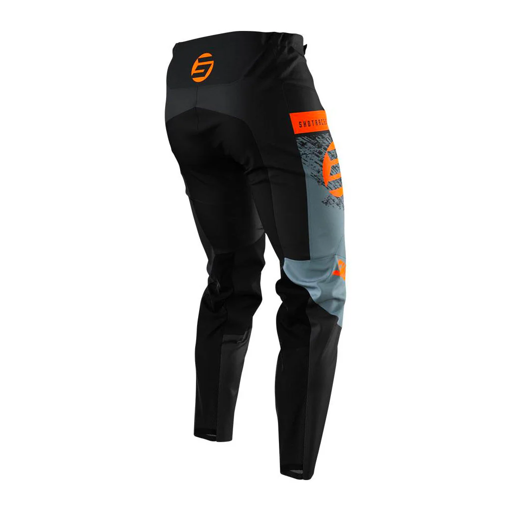 Shot - 2022 Devo Roll Black/Orange Pants - Image 3