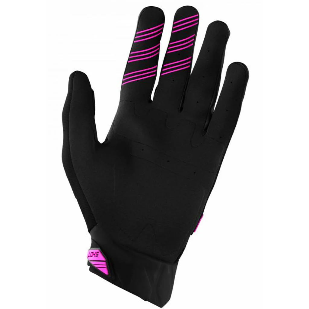 Shot - 2022 Youth Devo Versus Black/Pink Gloves - Image 2