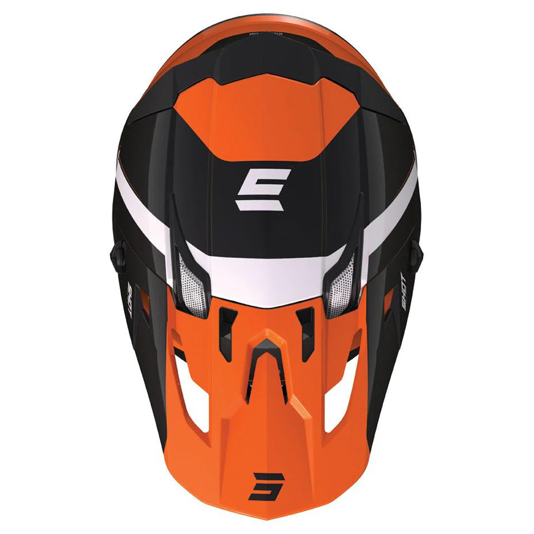 Shot - 2023 Core Fast MIPS Black/Orange Helmet - Image 2