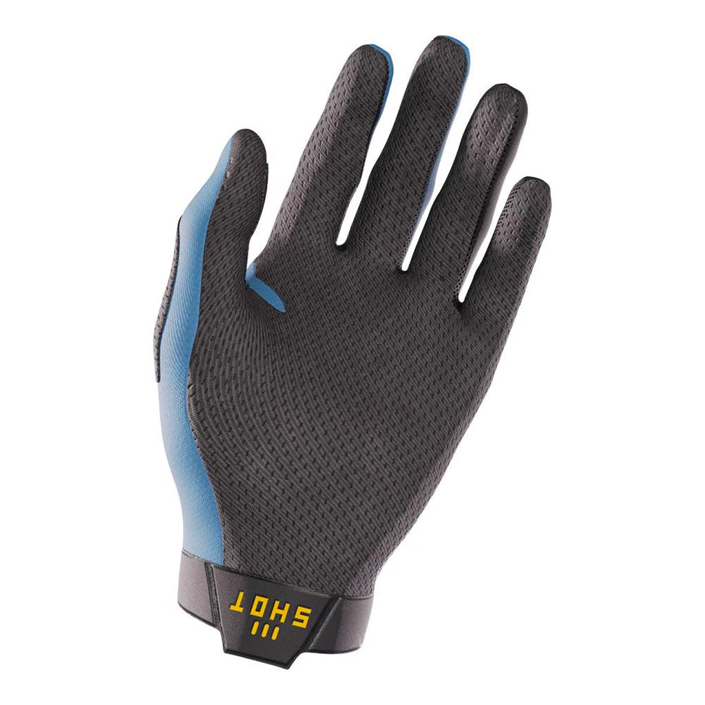 Shot - 2026 Lite Blue/Black Gloves - Image 2