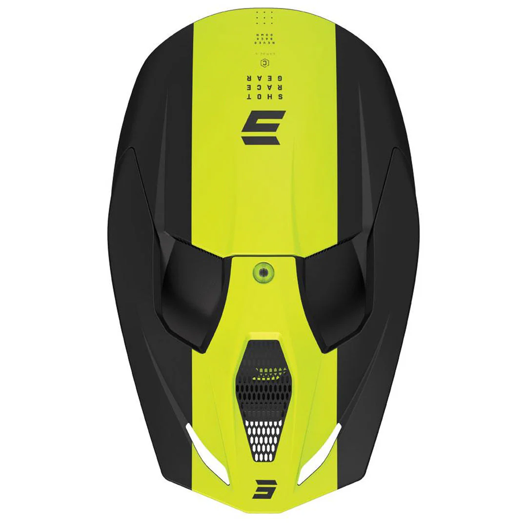 Shot - 2023 Race MIPS Camo/Yellow Helmet - Image 2