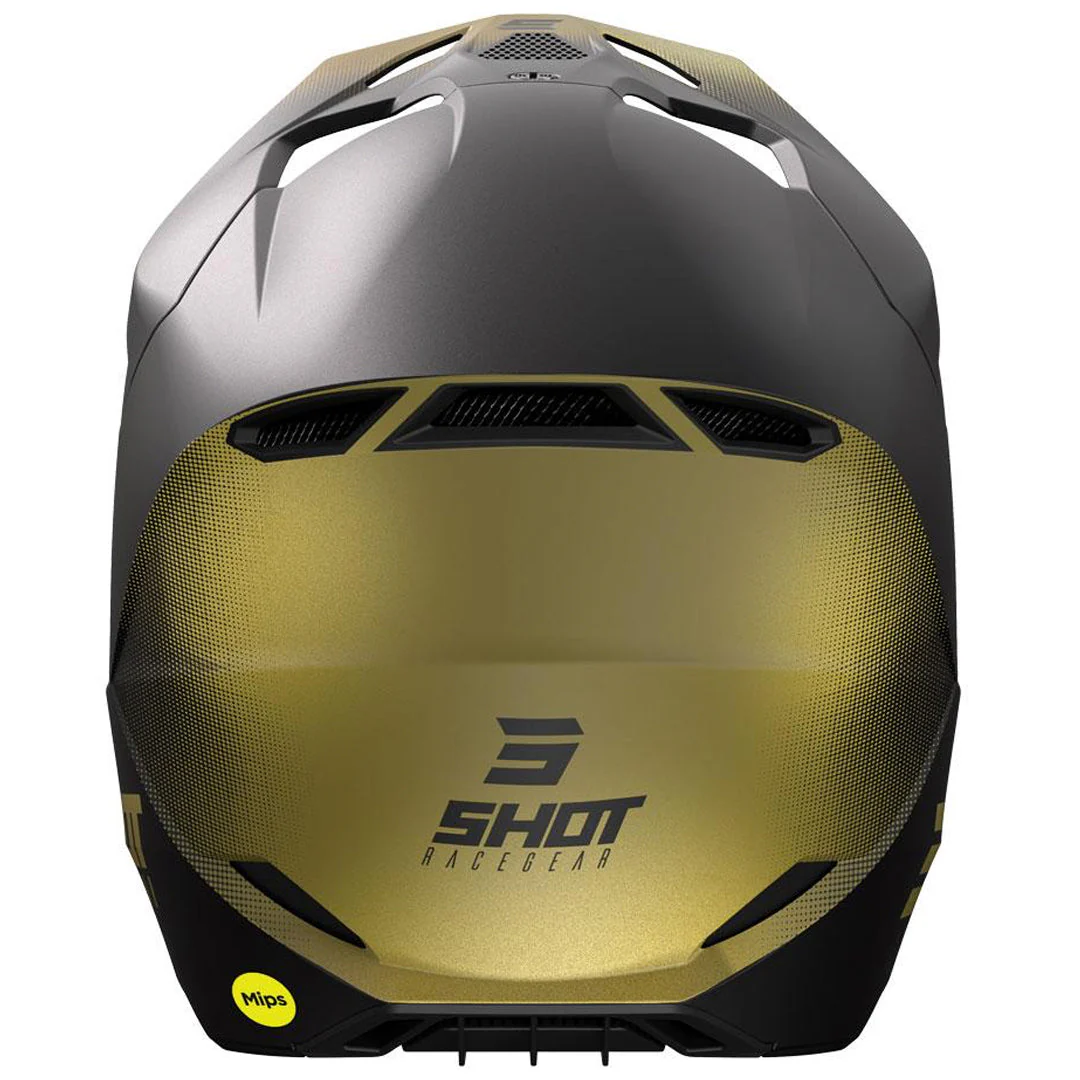 Shot - 2023 Race MIPS Raw Black/Gold Helmet - Image 3