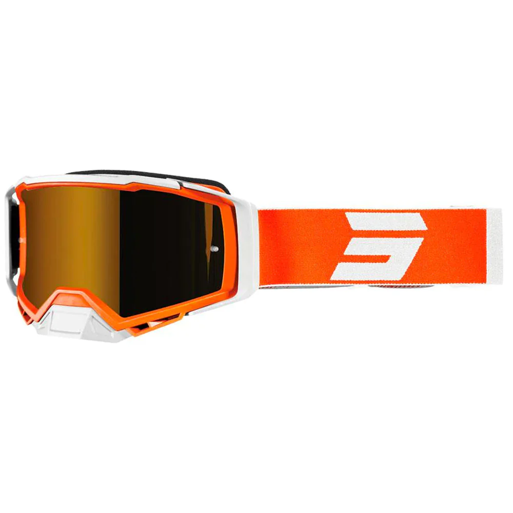 Shot - 2024 Core Honor Orange Helmet & Goggle Combo - Image 3