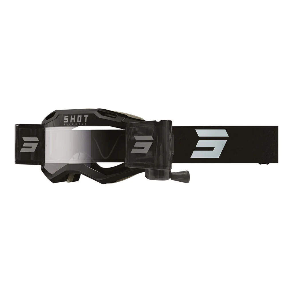 Shot - 2025 Iris 2.0 Black Roll Off Goggles