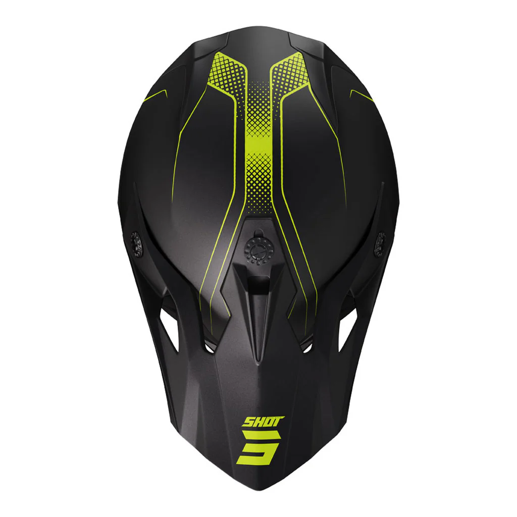 Shot - 2024 Pulse Edge Matt Neon Yellow Helmet - Image 2