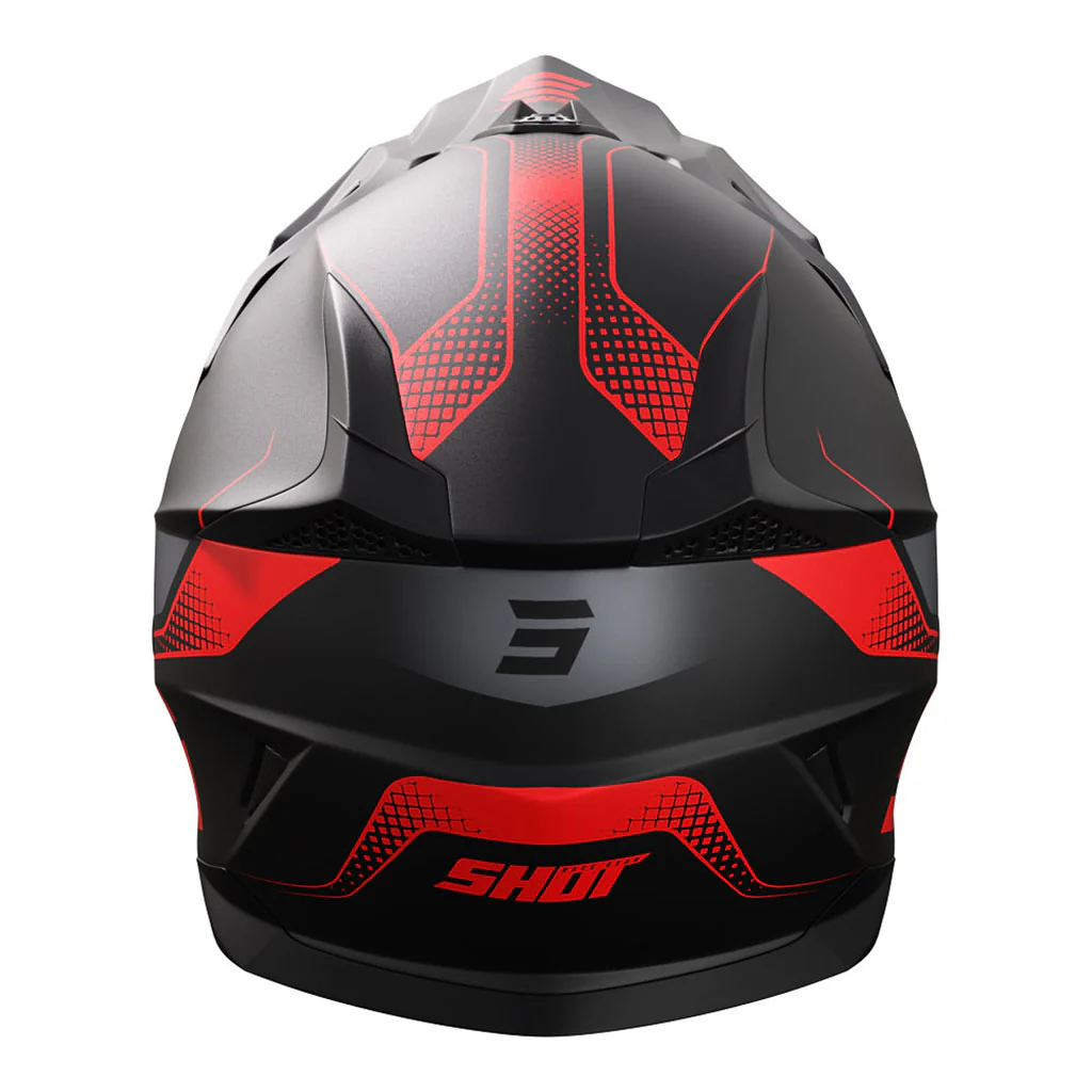 Shot - 2024 Pulse Edge Matt Red Helmet - Image 3
