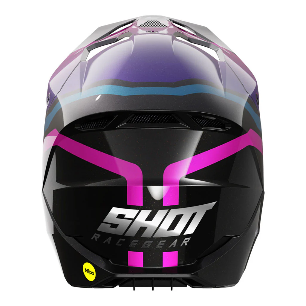Shot - 2024 Race Sky MIPS Purple Chrome Helmet - Image 3
