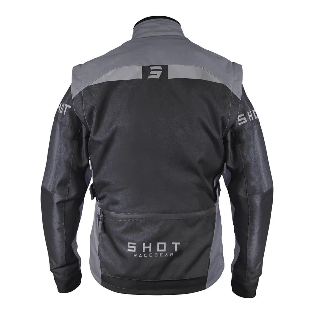 Shot - 2025 Racetech Black/Grey Jacket - Image 2