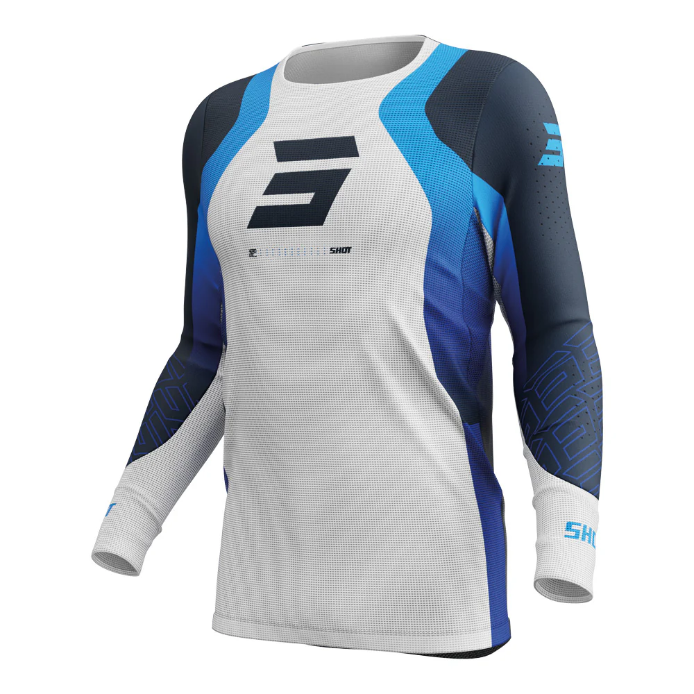Shot - 2025 Aerolite Ultra White/Blue Jersey - Image 2