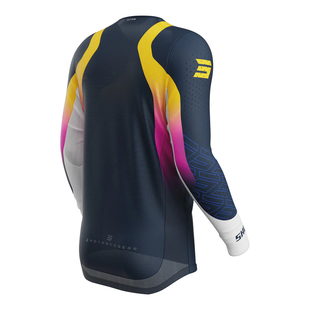 Shot - 2025 Aerolite Ultra White/Orange/Pink Jersey - Image 2