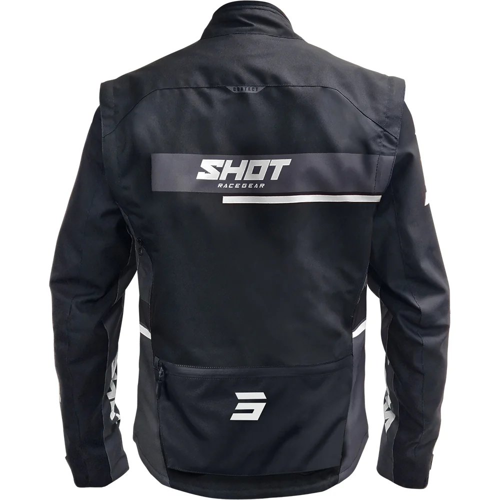 Shot - 2025 Contact Assault 2.0 Black/White Jacket - Image 2