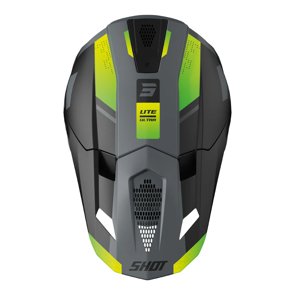 Shot - 2025 Lite Ultra Neon Yellow MIPS D30 Helmet - Image 2