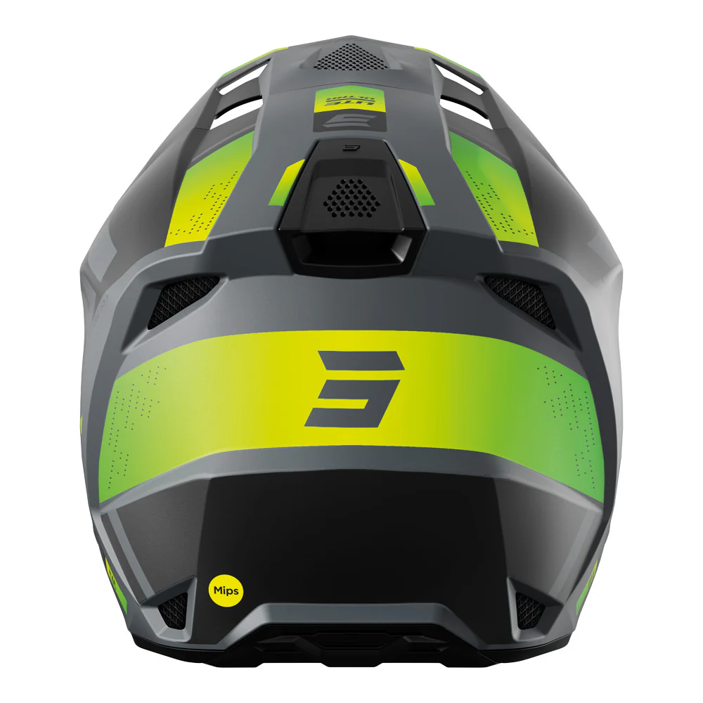 Shot - 2025 Lite Ultra Neon Yellow MIPS D30 Helmet - Image 3