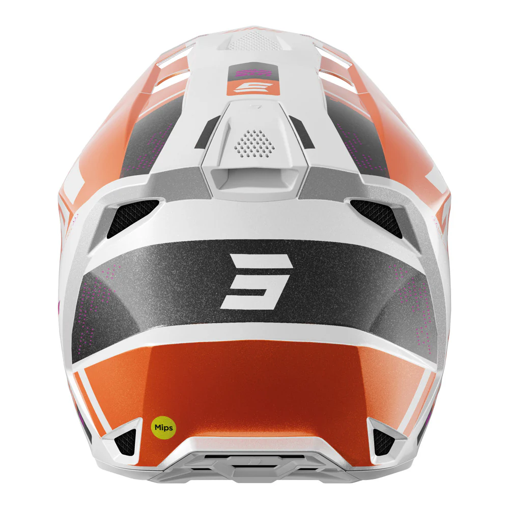 Shot - 2025 Lite Ultra Orange Pearly MIPS D30 Helmet - Image 3