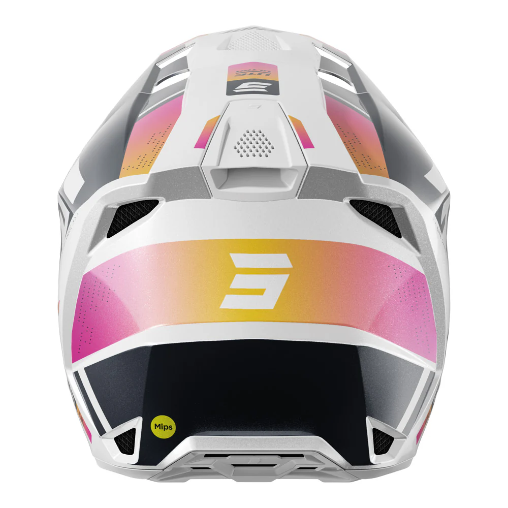 Shot - 2025 Lite Ultra Orange/Pink MIPS D30 Helmet - Image 3