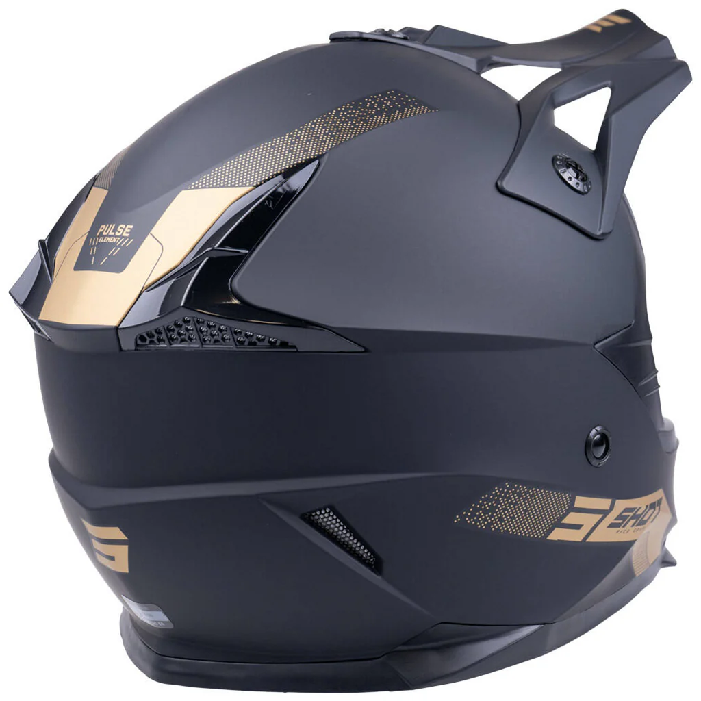 Shot - 2026 Pulse Element Matt Gold Helmet - Image 2