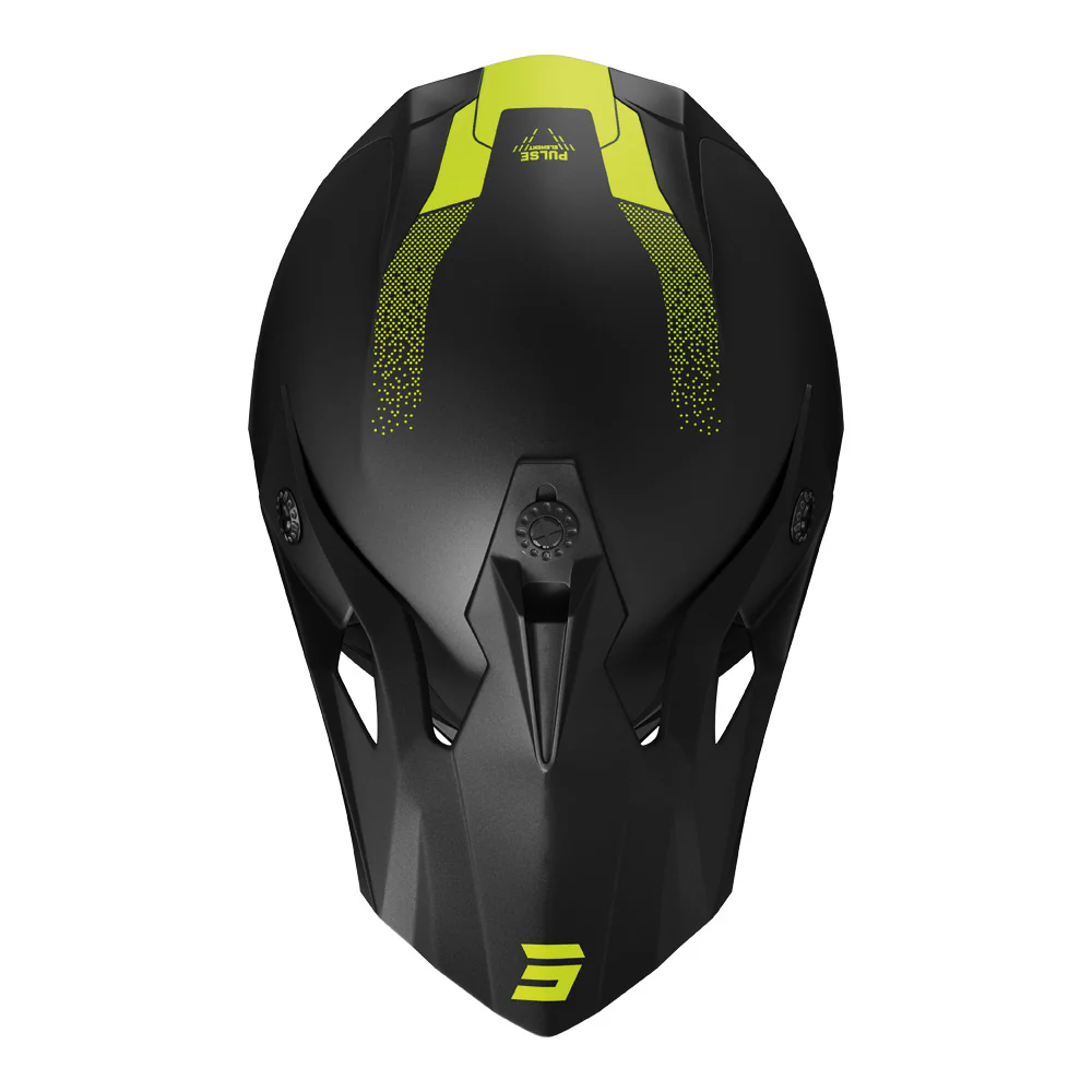 Shot - 2026 Pulse Element Matt Neon Yellow Helmet - Image 2