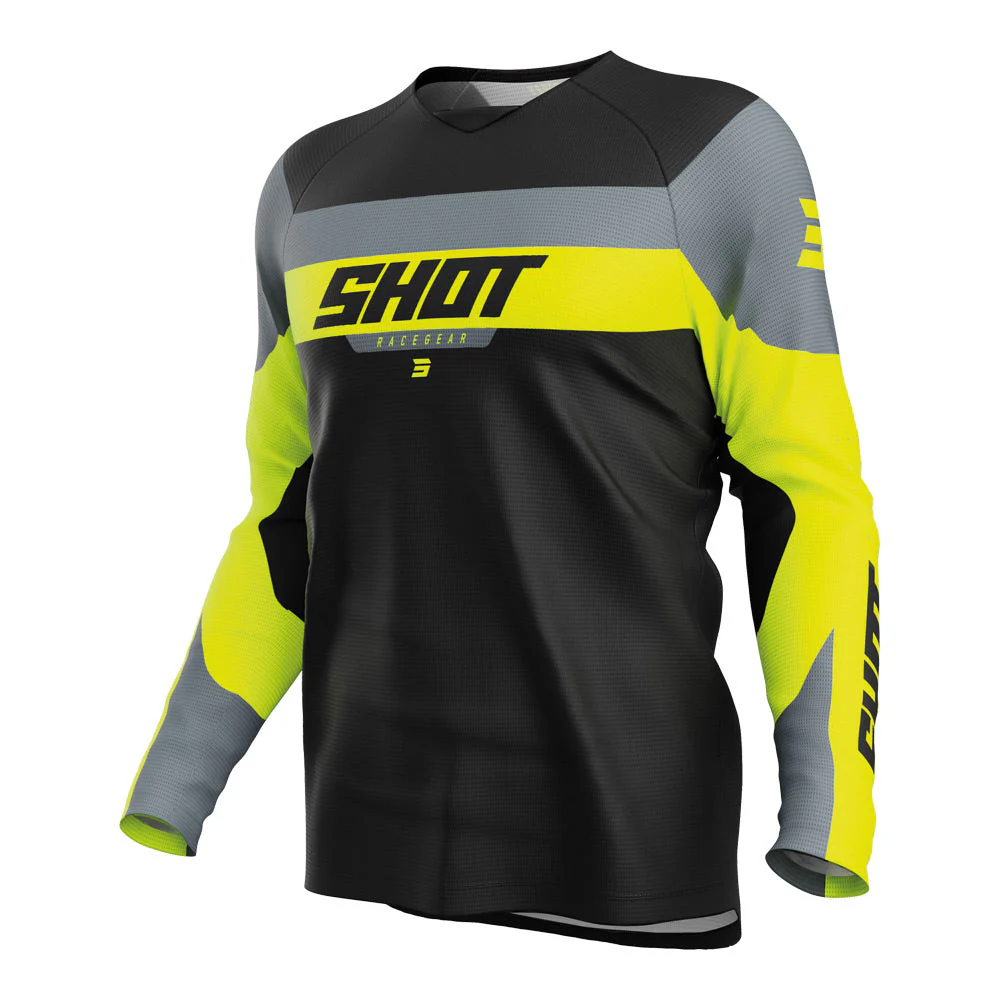 Shot - 2025 Youth Draw League Black/Grey/Yellow - Combo - Image 2