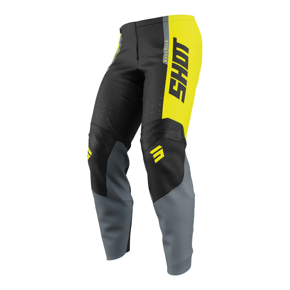 Shot - 2025 Youth Draw League Black/Grey/Yellow - Combo - Image 3