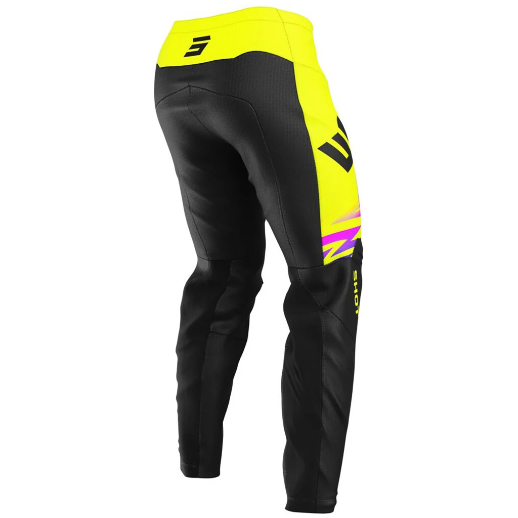Shot - 2025 Youth Draw X-Treme Black/Yellow/Pink Pants - Image 2