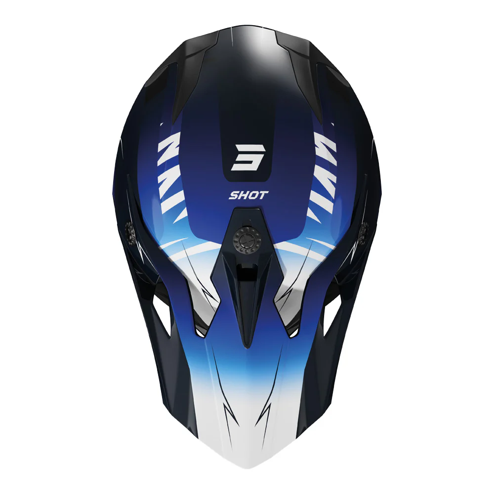 Shot - 2026 Kids Pulse X-Treme Blue Helmet - Image 2