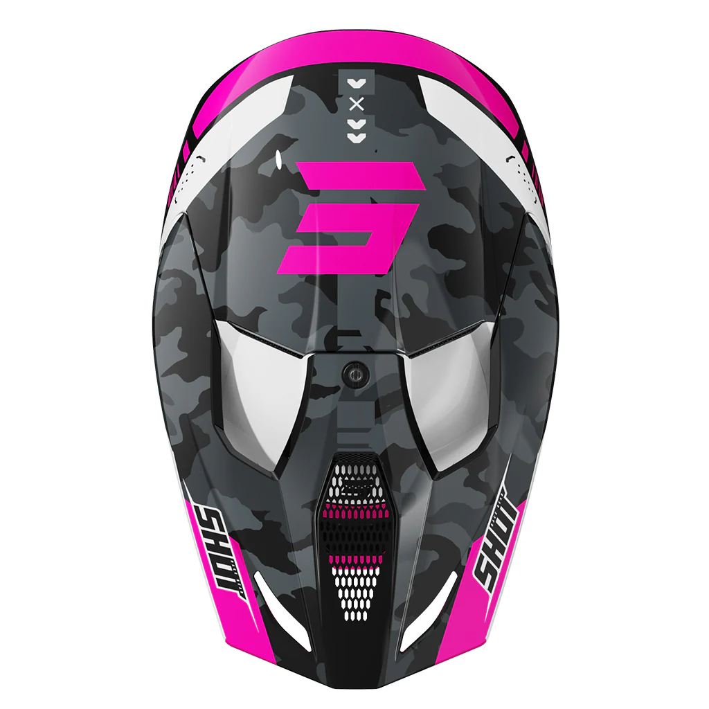Shot - 2026 Furious Flash Gloss Pink Helmet - Image 2