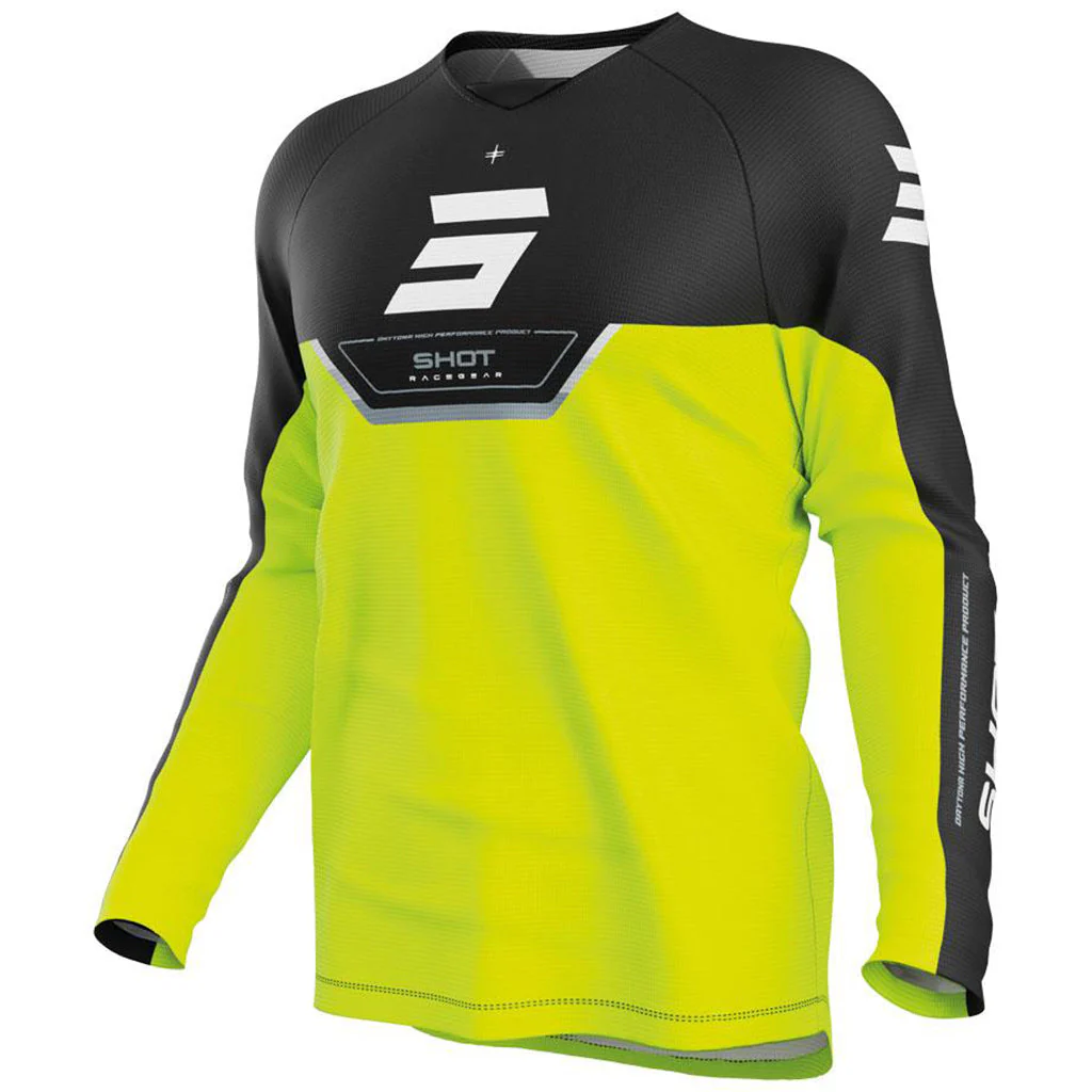 Shot - 2026 Kids Draw Daytona Yellow MX Combo - Image 2