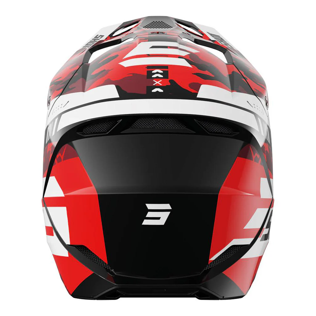 Shot - 2026 Kids Furious Flash Red Helmet - Image 3