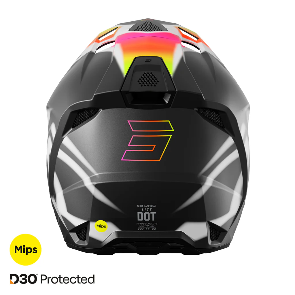 Shot - 2026 Lite Devil Matt Black MIPS D30 Helmet - Image 3