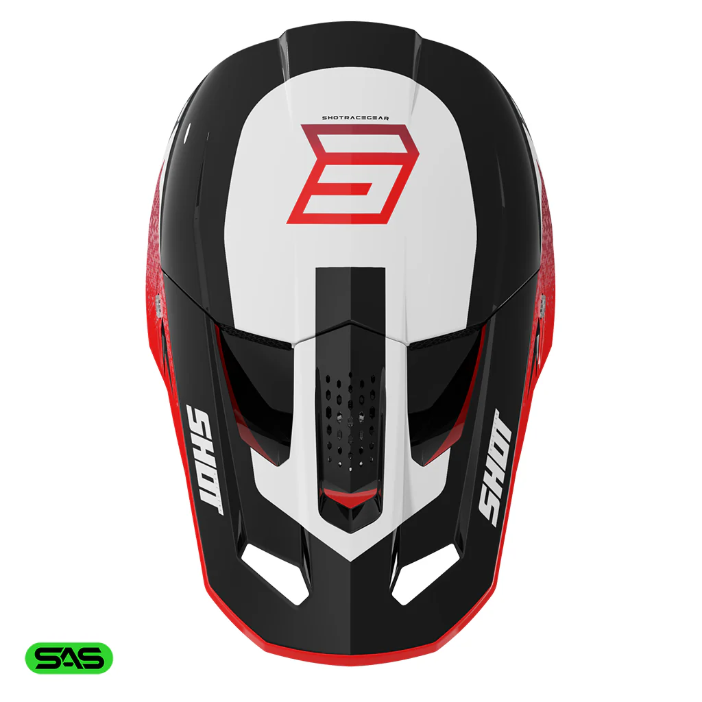 Shot - 2026 Speed Hybrid Gloss Red Helmet - Image 2