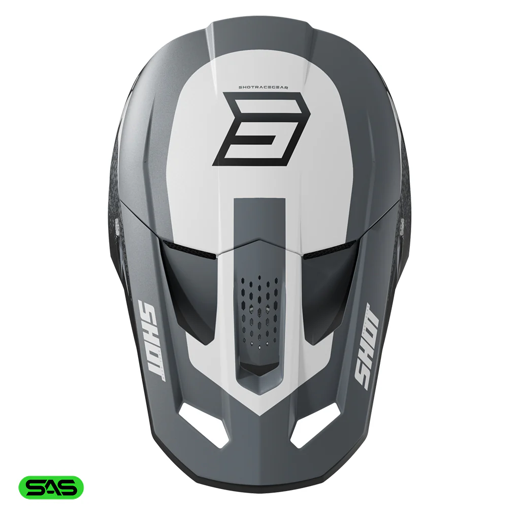 Shot - 2026 Speed Hybrid Matt Grey Helmet - Image 2
