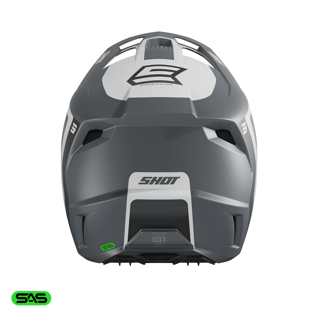 Shot - 2026 Speed Hybrid Matt Grey Helmet - Image 3