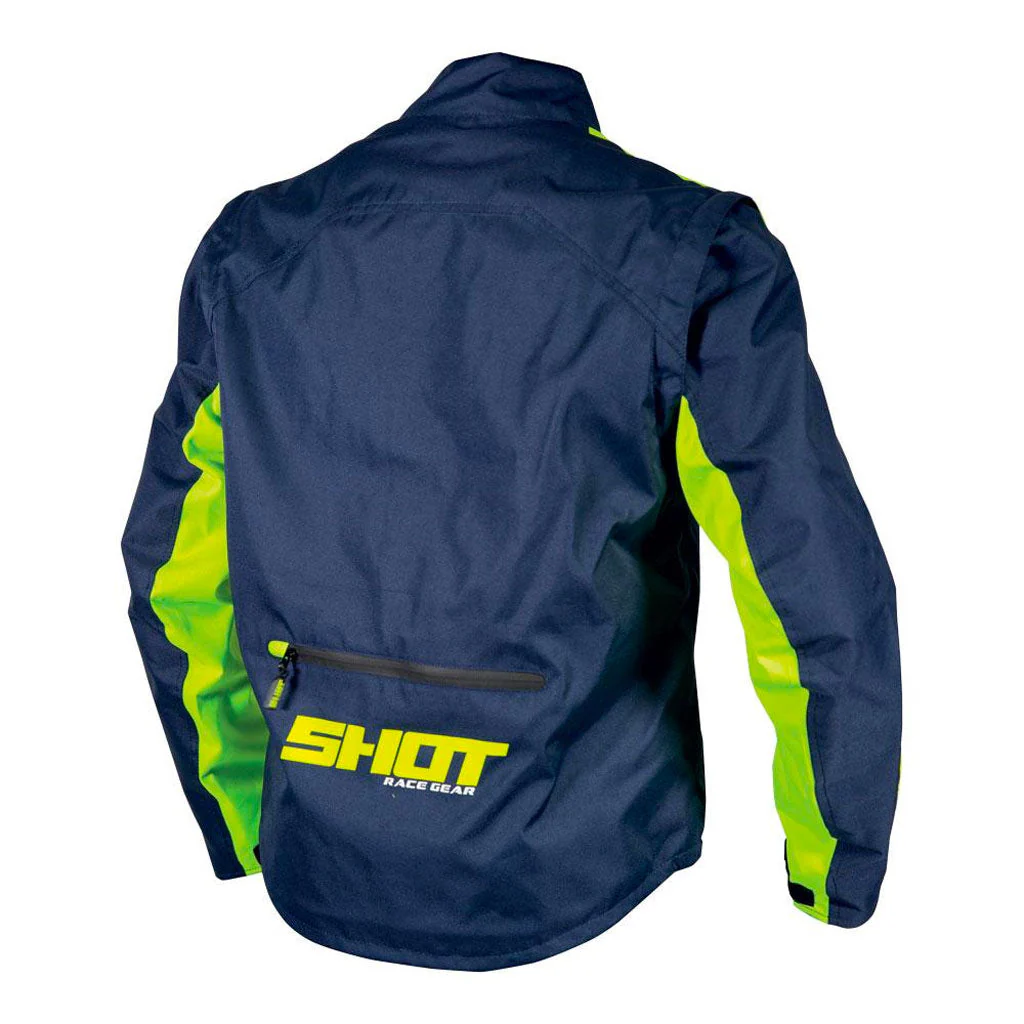 Shot - Assault Enduro Blue/Yellow Jacket - Image 2