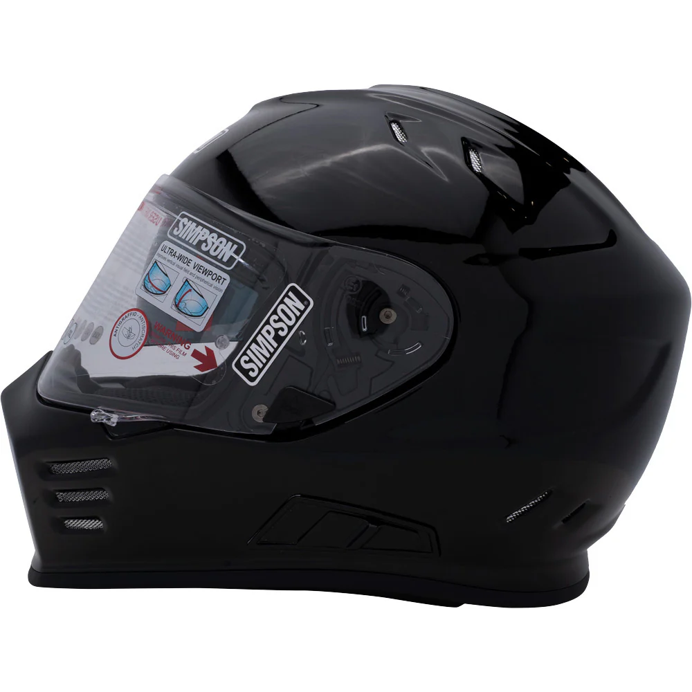 Simpson - Ghost Bandit Gloss Black Helmet - Image 2