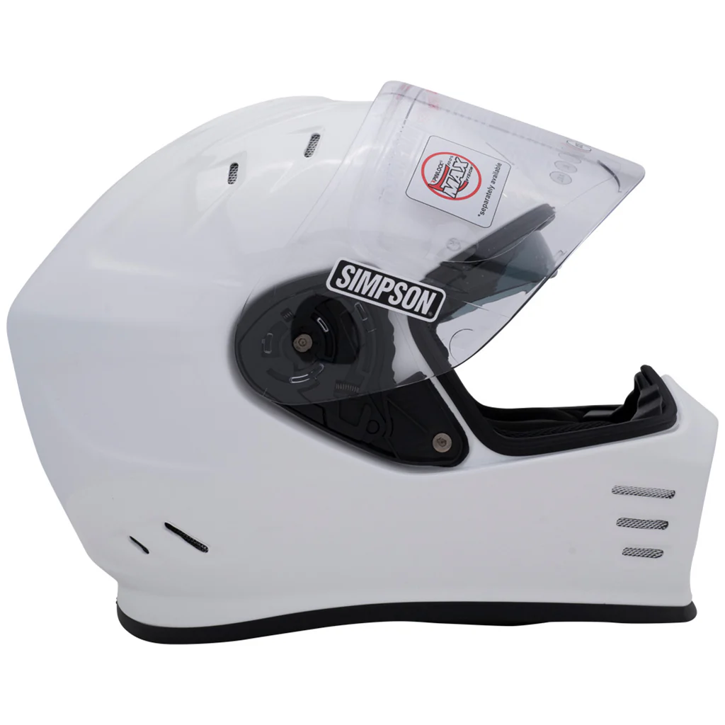 Simpson - Ghost Bandit Gloss White Helmet - Image 2