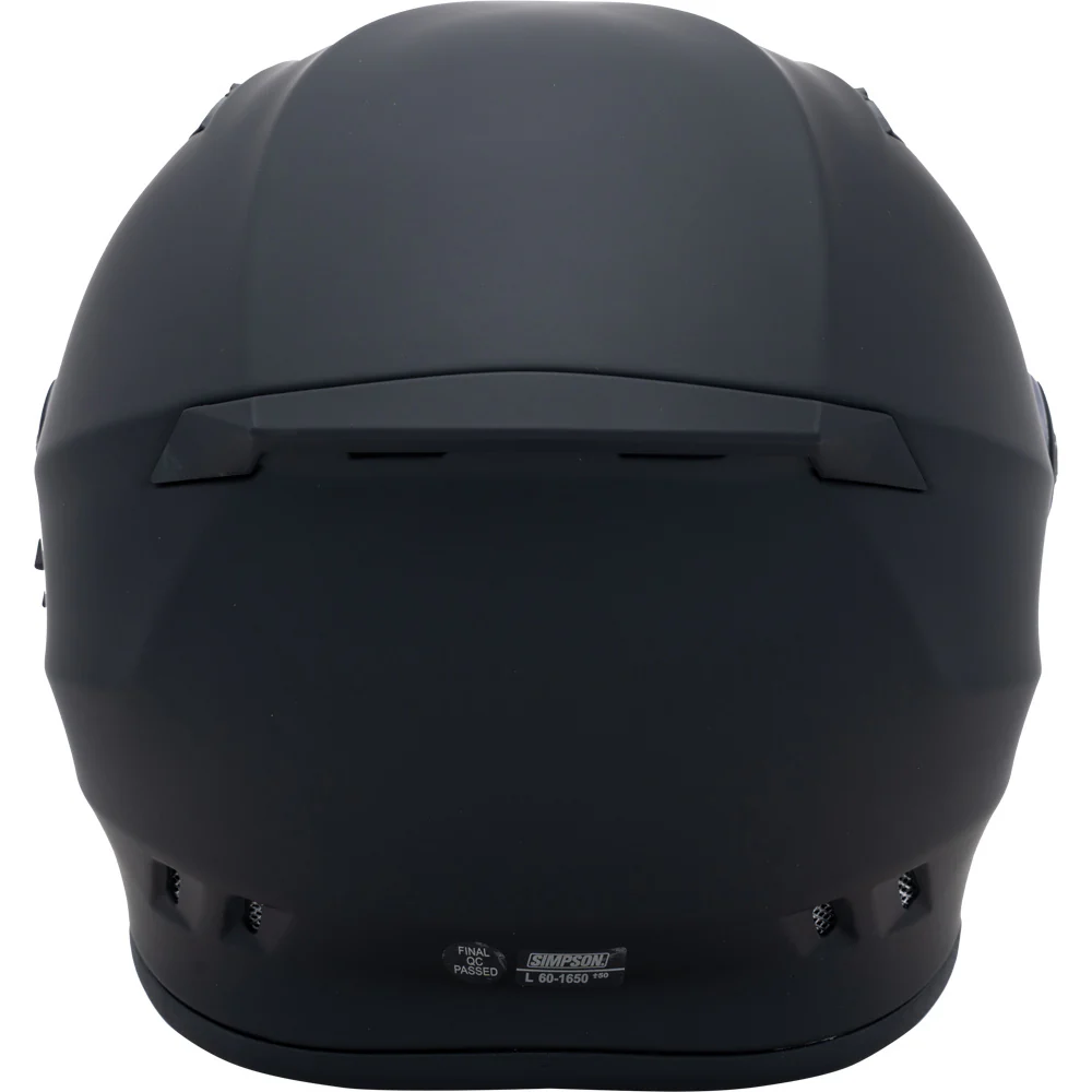 Simpson - Mod Bandit Matt Black Modular Helmet - Image 4
