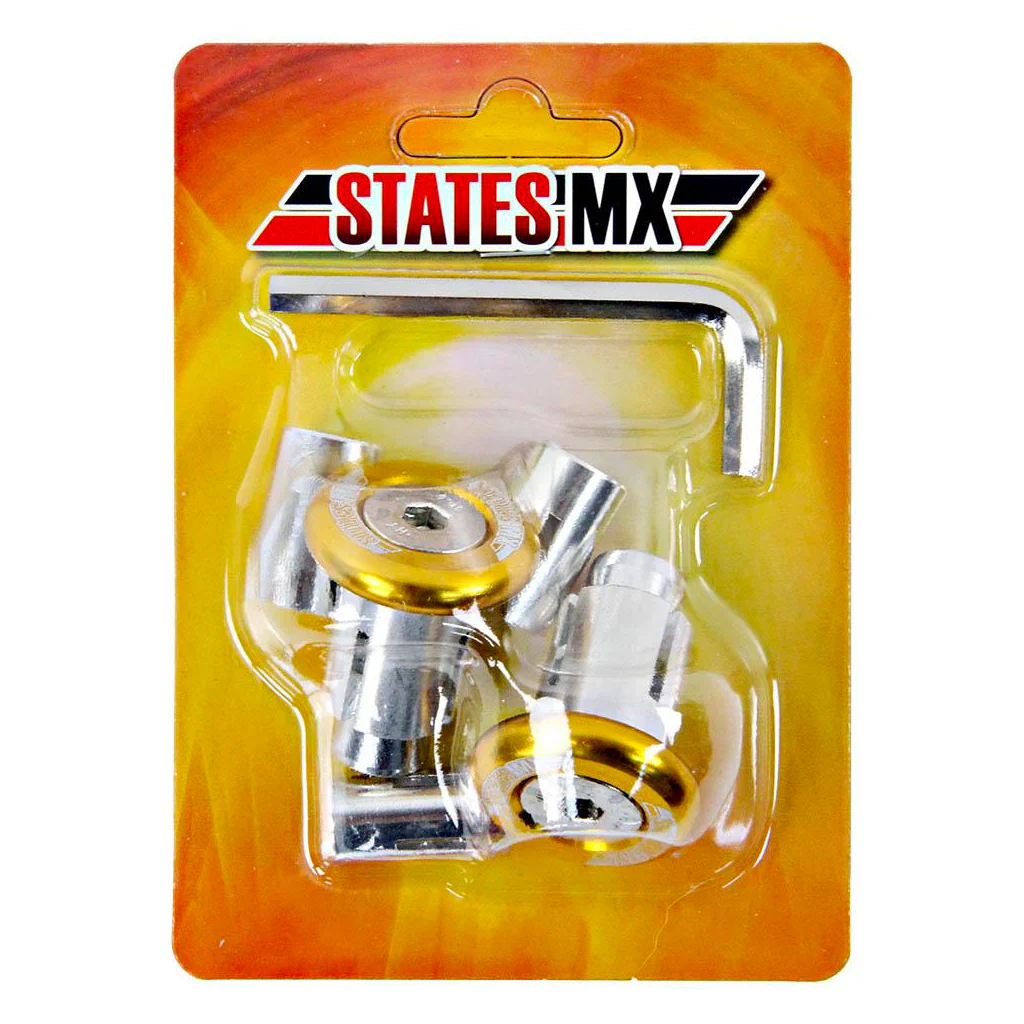 States MX - Gold Off-Road Handlebar Ends - Image 2