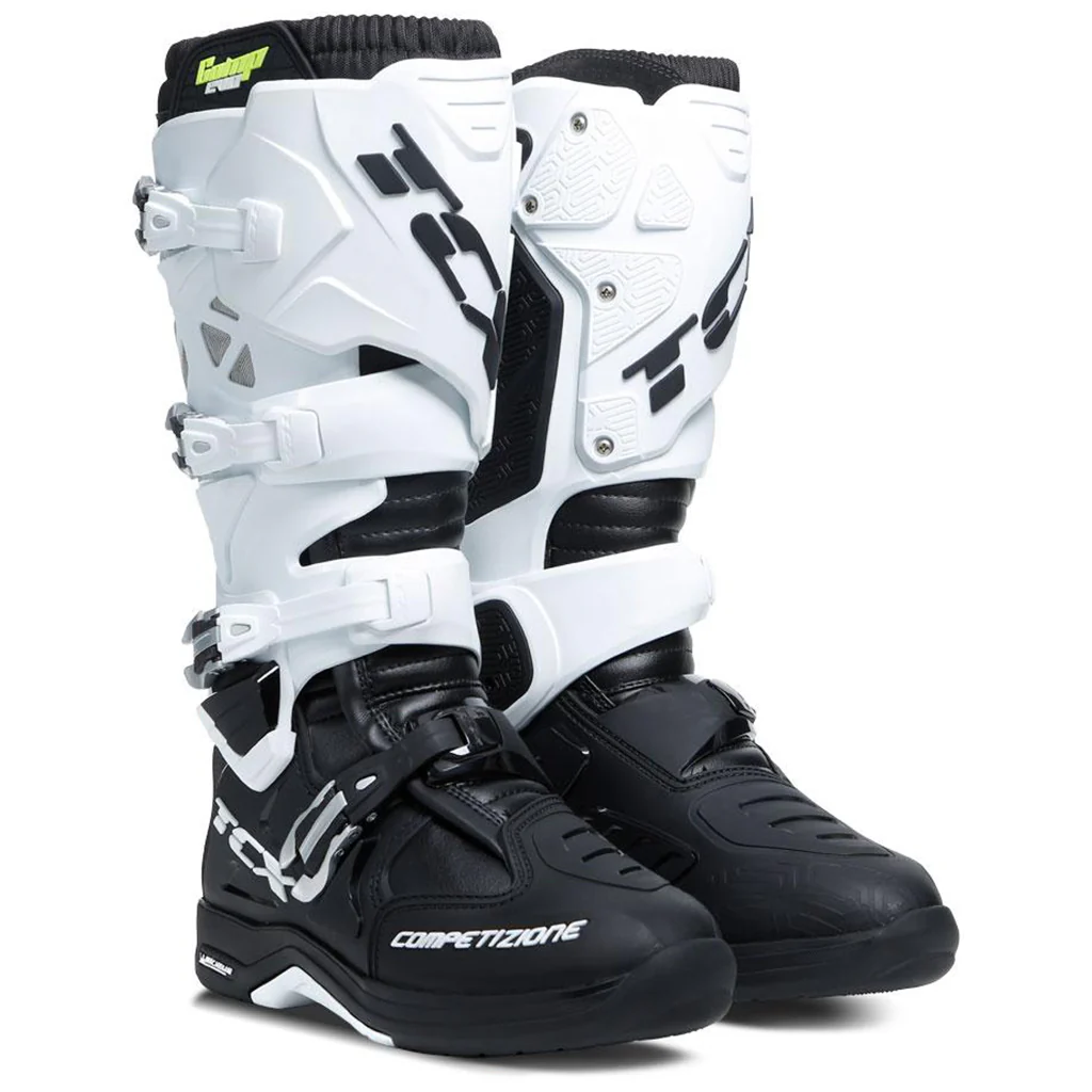 TCX - Comp Evo 2 MichelinĀ® Black/White MX Boot