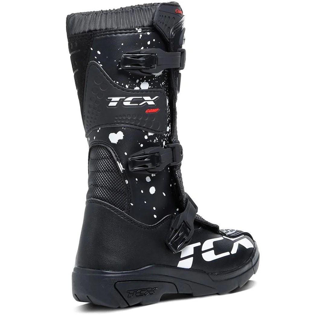 TCX - Comp Youth Black/White Boots - Image 3