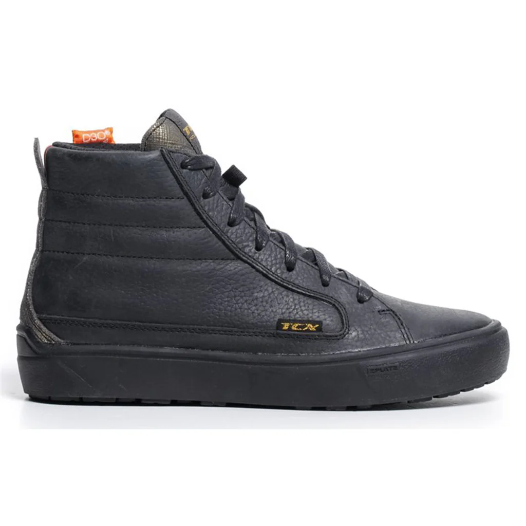 TCX - Street 3 Lady WP Black/Black/Gold Road Shoes - Image 2