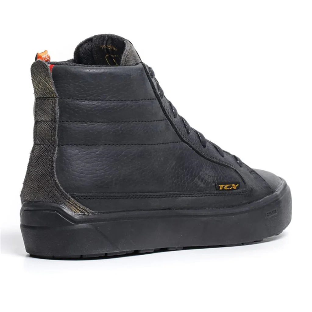 TCX - Street 3 Lady WP Black/Black/Gold Road Shoes - Image 3