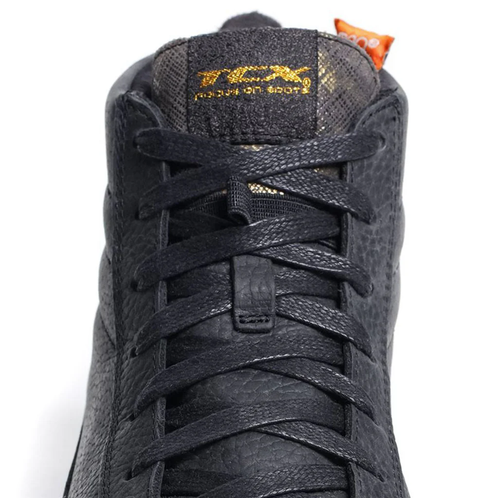 TCX - Street 3 Lady WP Black/Black/Gold Road Shoes - Image 5