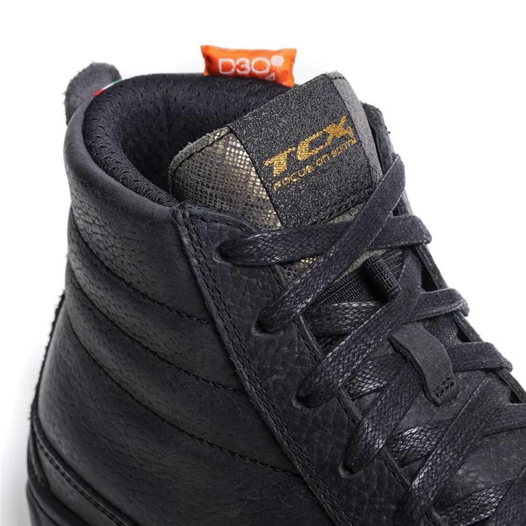 TCX - Street 3 Lady WP Black/Black/Gold Road Shoes - Image 6