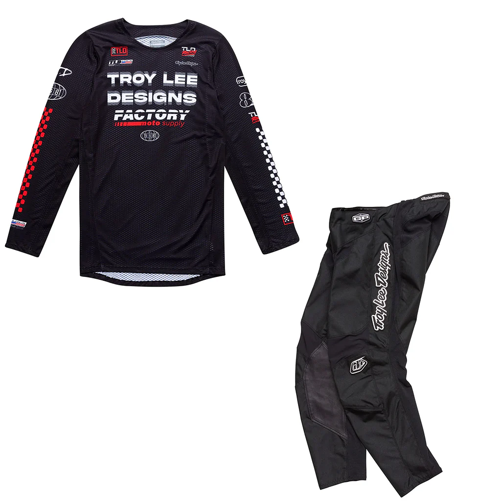 TLD - 2025 GP Pro Air Factory Black MX Combo