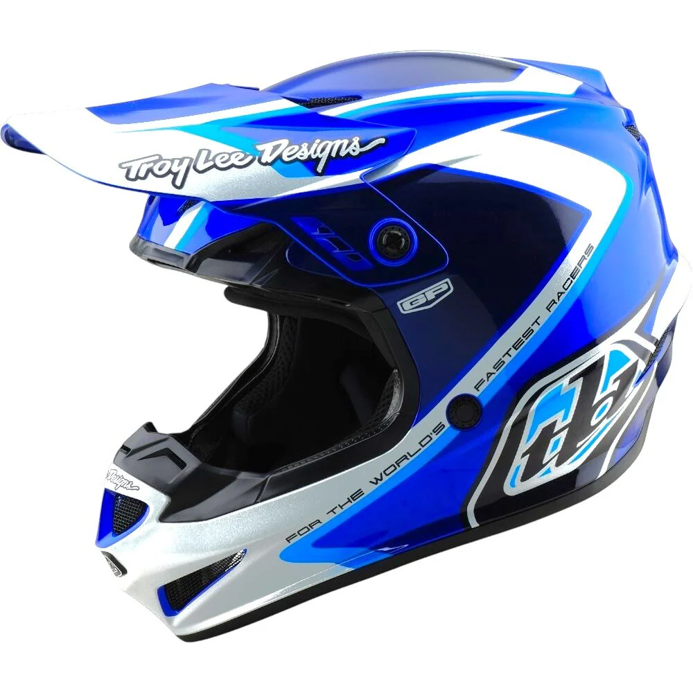 TLD - 2025 GP Shutter Blue Helmet - Image 2