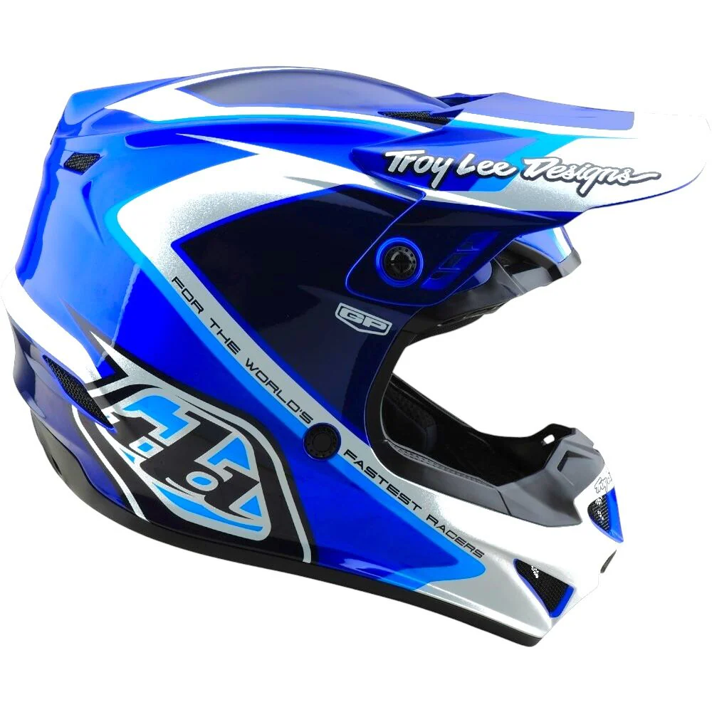 TLD - 2025 GP Shutter Blue Helmet - Image 5