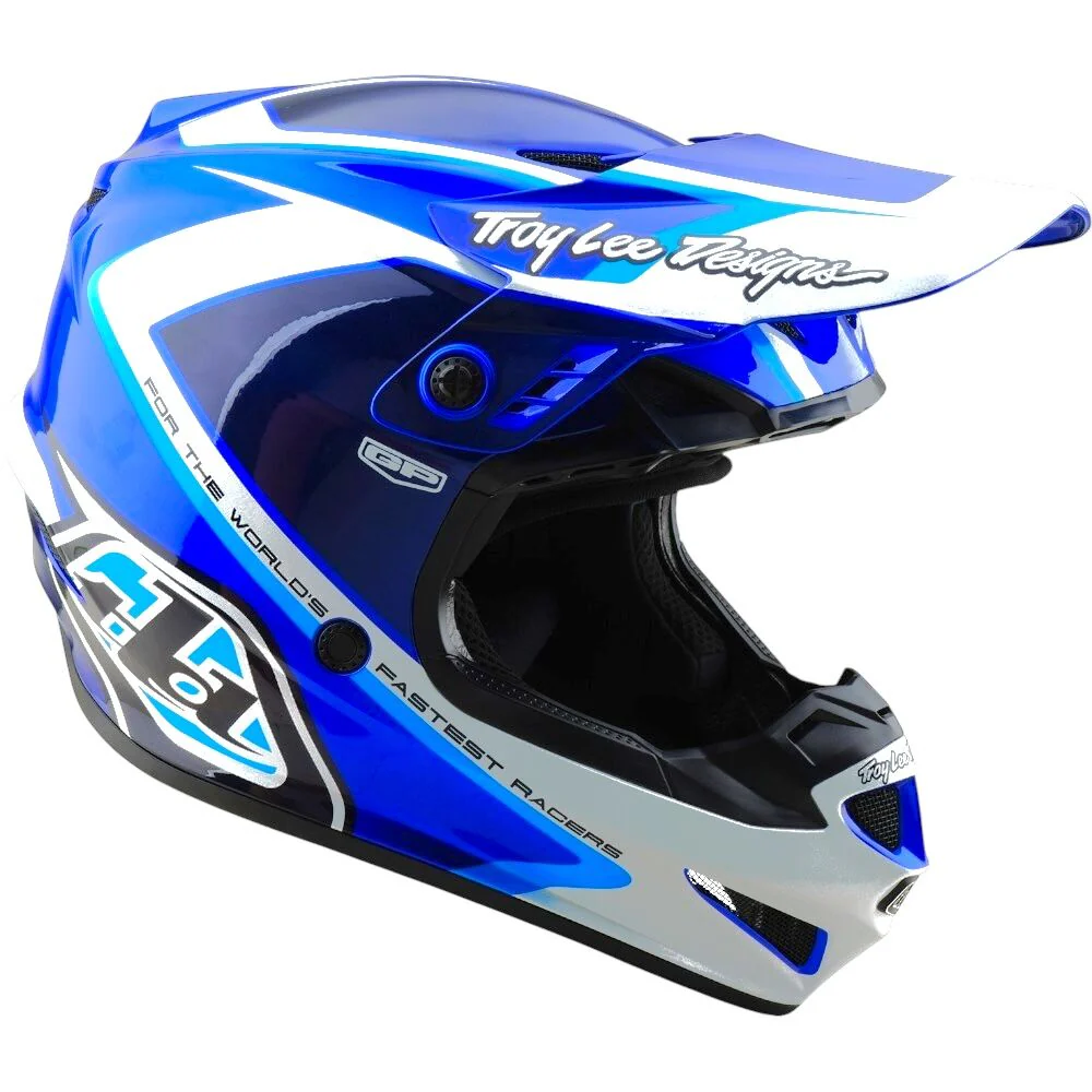 TLD - 2025 GP Shutter Blue Helmet - Image 6