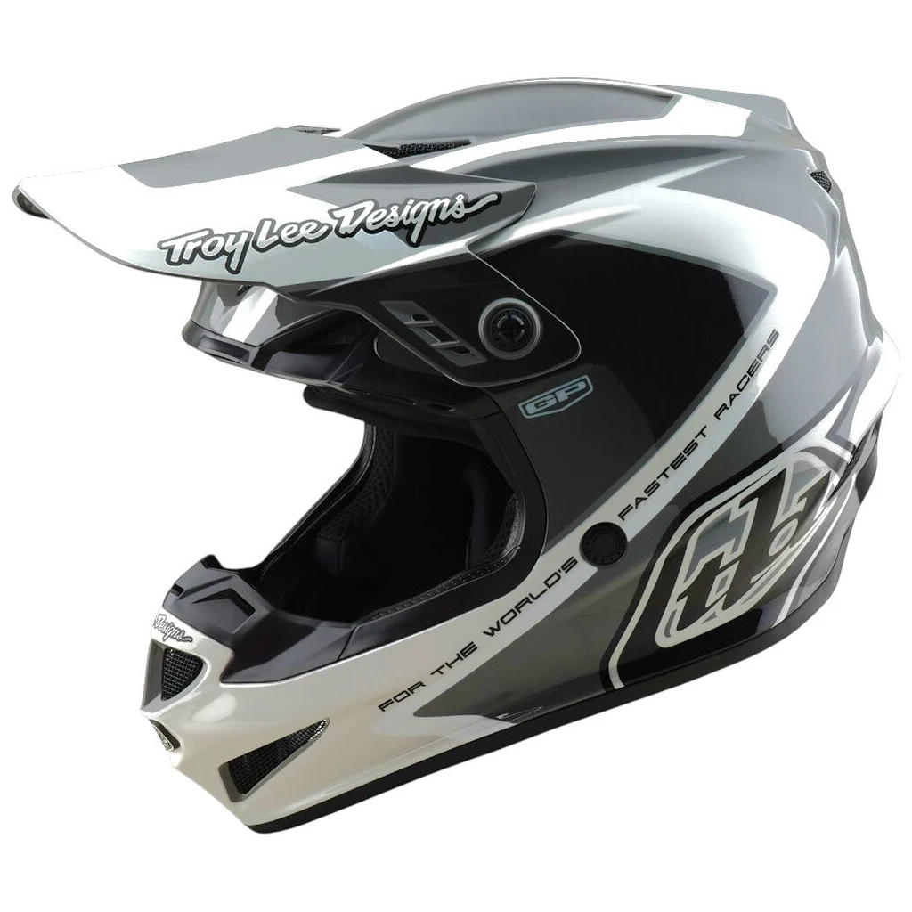 TLD - 2025 GP Shutter Gray Helmet - Image 2